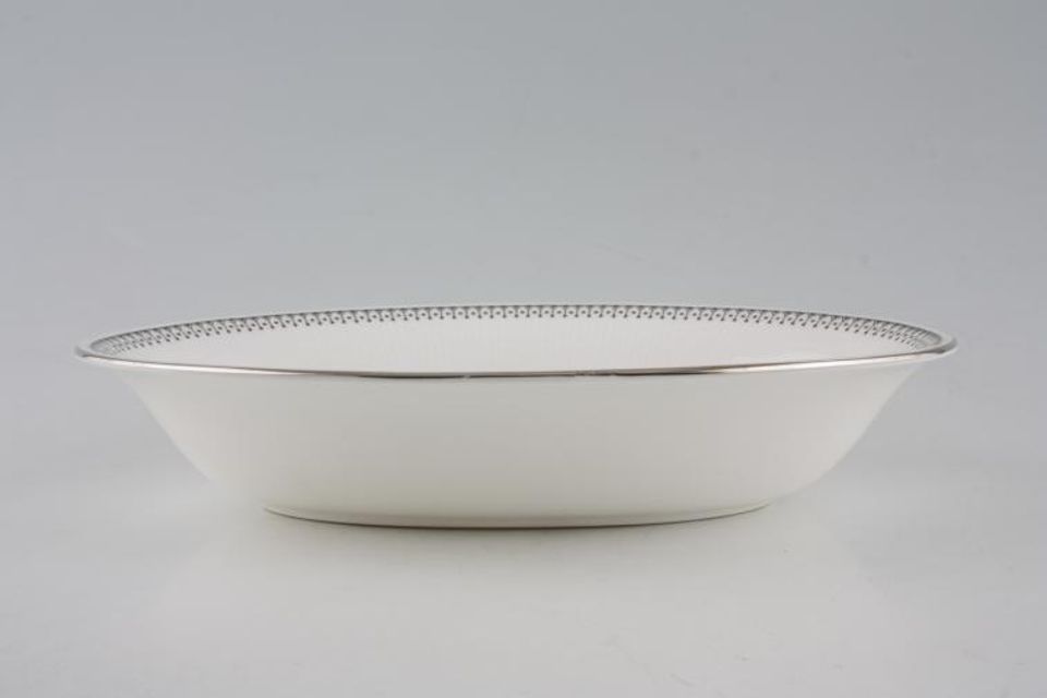 Paragon Olympus - Black and White Vegetable Dish (Open) 10"