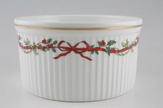 Sell Royal Worcester Holly Ribbons Soufflé Dish 7" x 3 3/4"