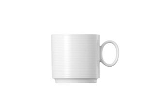 Thomas Loft White Tea/Coffee Cup Cup 4 Tall - Stackable 7.1cm x 7.4cm