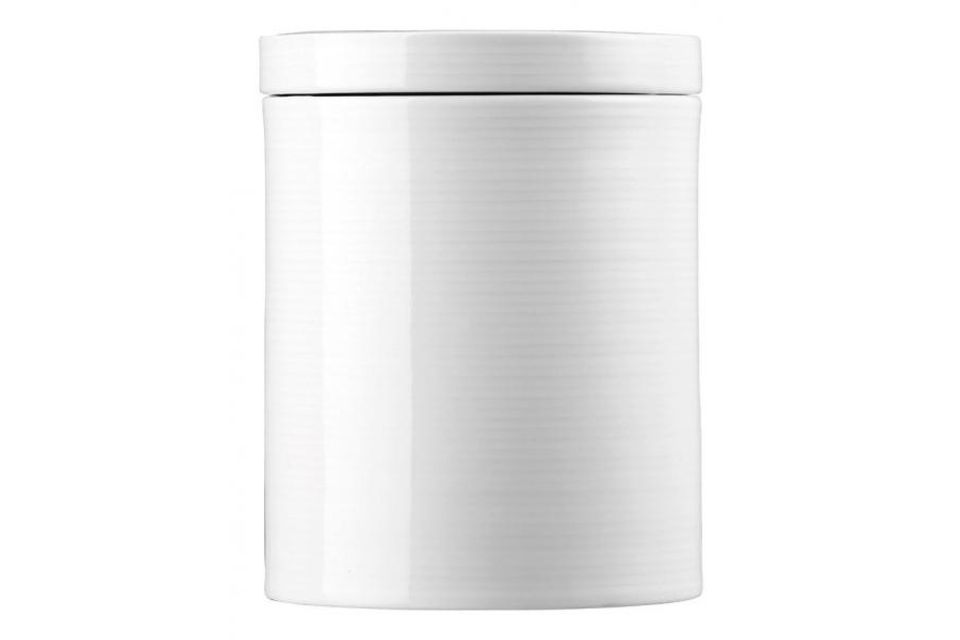Thomas Loft White Storage Jar + Lid
