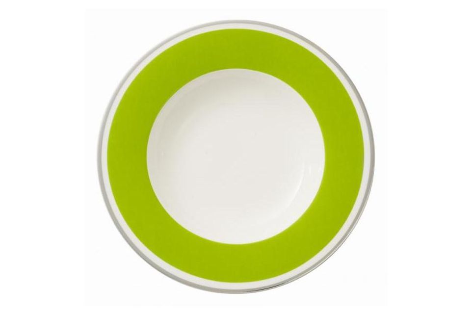 Villeroy & Boch Anmut My Colour Forest Green Rimmed Bowl