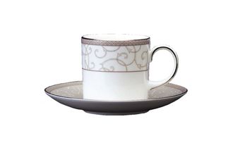 Wedgwood Celestial Platinum Espresso Cup 2 5/8" x 2 5/8"