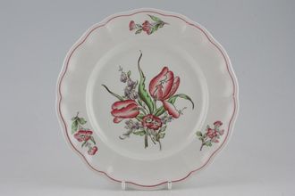 Spode Luneville Breakfast / Lunch Plate Flowers Vary - B/S No. 7723 8 3/4"