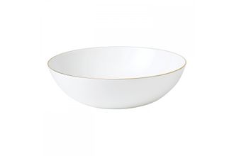 Jasper Conran for Wedgwood Gold Serving Bowl Tipped