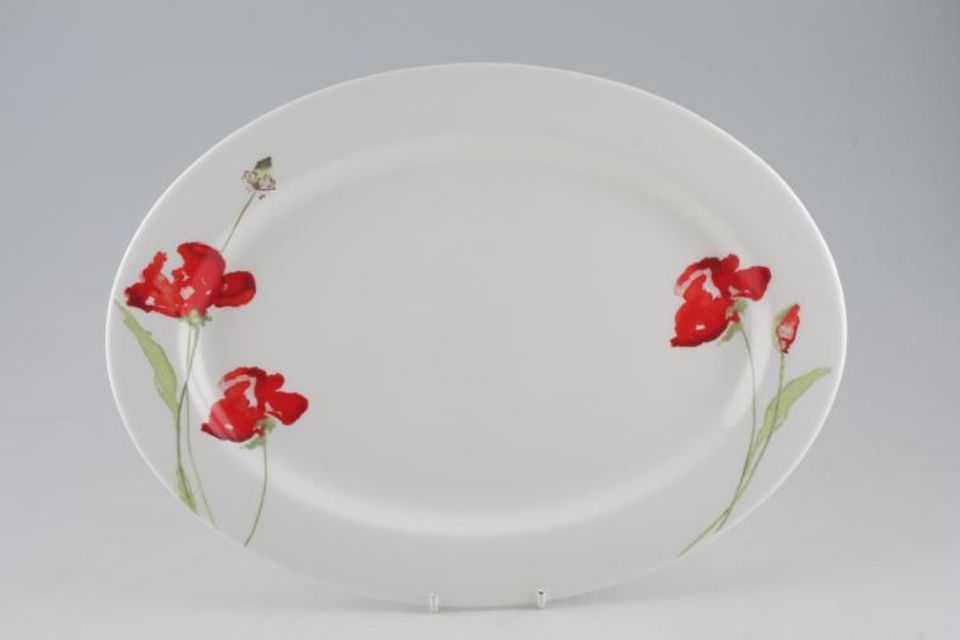 Aynsley Meadow - Casual Dining Oval Platter 14 5/8"