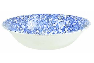 Burleigh Blue Burgess Chintz Soup / Cereal Bowl