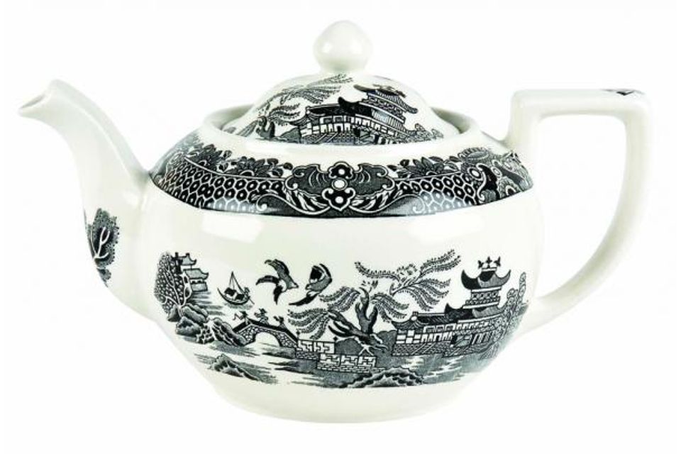 Burleigh Black Willow Teapot