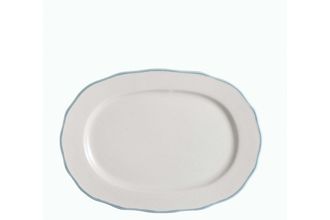 Sell Jamie Oliver for Churchill Fluted Blue Oval Plate