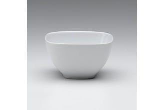 Denby White Squares Rice Bowl 7 cm height