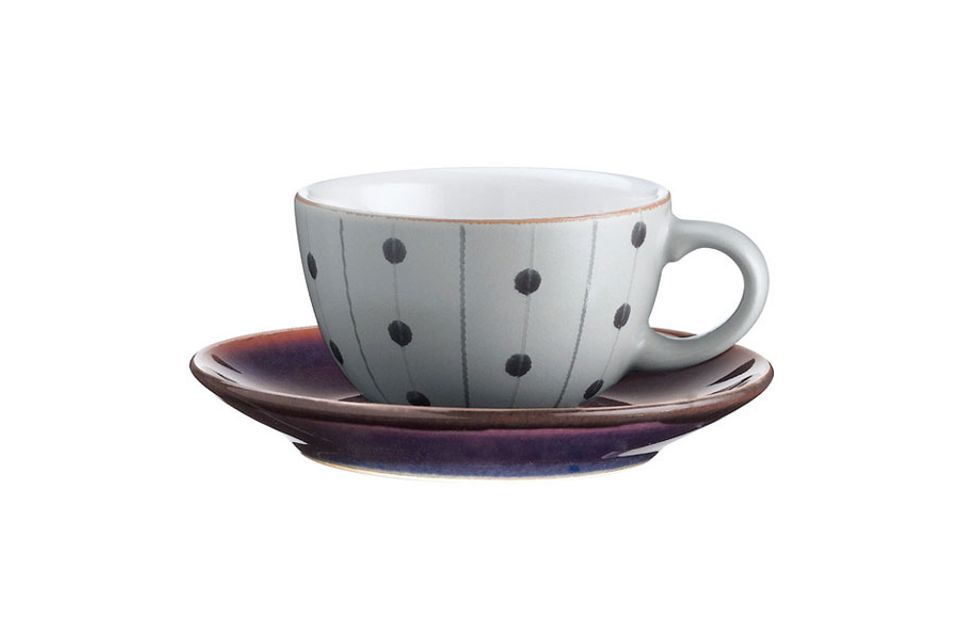 Denby Amethyst Espresso Cup Stone - Cup Only
