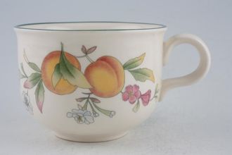 Cloverleaf Peaches and Cream Teacup No lip on cup 3 1/2" x 2 1/2"