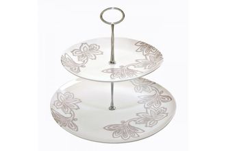 Sell Denby Monsoon Chantilly 2 Tier Cake Stand