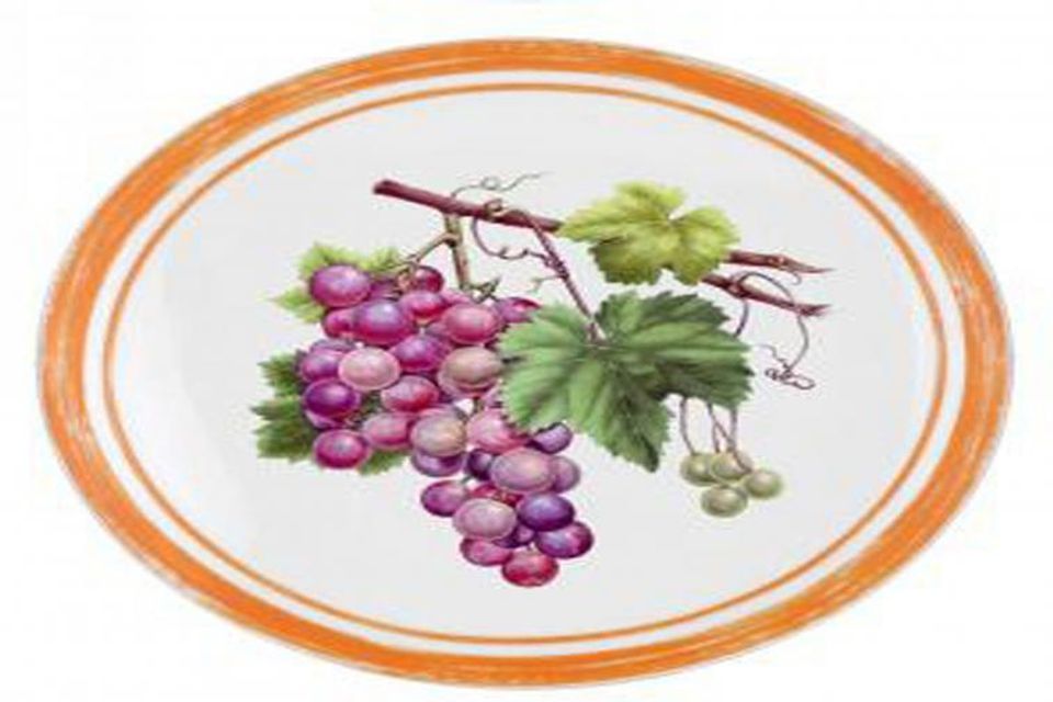 Portmeirion Pomona - Alfresco Salad/Dessert Plate Grapes