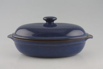 Sell Denby Imperial Blue Casserole Dish + Lid Oval 12 3/4" x 8"