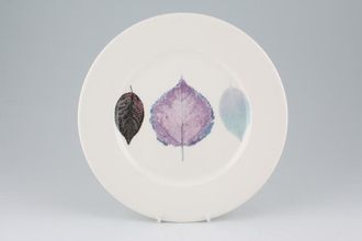 Sell Portmeirion Dusk Breakfast / Lunch Plate 3 leaves - Flat,White Rim 9 1/4"