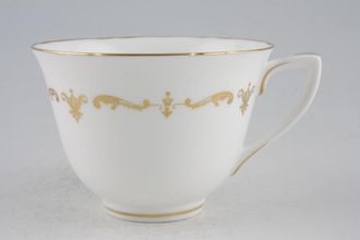 Royal Worcester Gold Chantilly Teacup No embossing under rim 3 5/8" x 2 1/2"