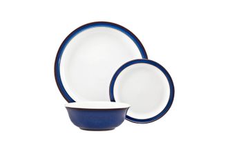 Denby Imperial Blue 12 Piece Set White and Blue