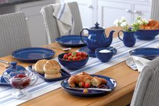 Denby Imperial Blue Side Plate Coupe | Blue 21cm thumb 4