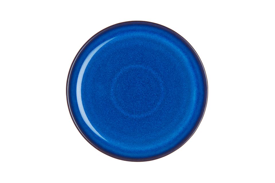 Denby Imperial Blue Side Plate Coupe | Blue 21cm