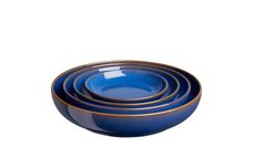 Denby Imperial Blue 4 Piece Nesting Bowl Set thumb 1