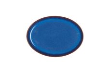 Denby Imperial Blue Tray Small Oval | Blue 19cm x 14cm thumb 1