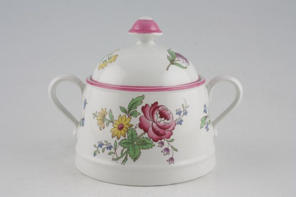 Spode Fleur - S3642 Sugar Bowl - Lidded (Tea)
