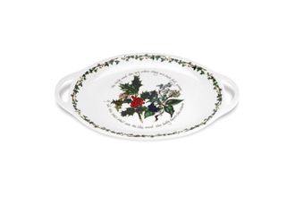 Sell Portmeirion The Holly and The Ivy Oval Platter With Handles 18"