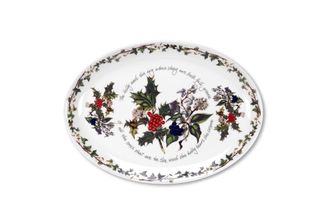 Sell Portmeirion The Holly and The Ivy Oval Platter 13"