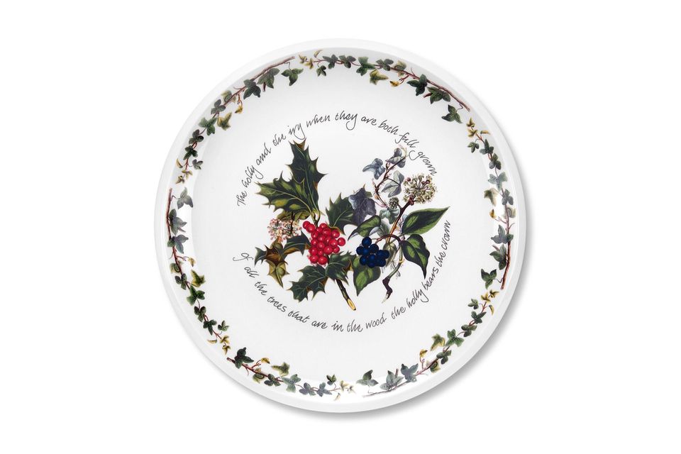 Portmeirion The Holly and The Ivy Round Platter