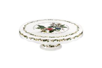 Sell Portmeirion The Holly and The Ivy Cake Stand Scalloped Footed Cake Stand