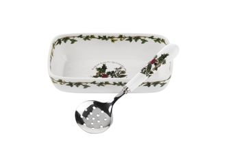 Sell Portmeirion The Holly and The Ivy Cranberry Dish & Spoon