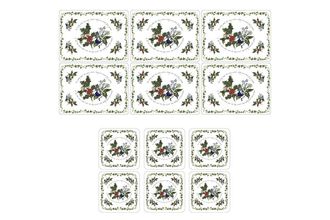 Sell Portmeirion The Holly and The Ivy Placemat Set of 6 + 6 Free Coasters