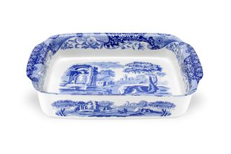 Spode Blue Italian Baking Dish Rectangular - porcelain 12" x 9 1/2"