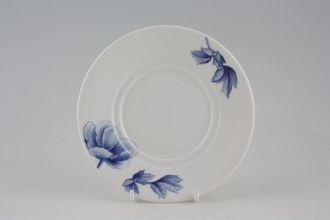 Sell Royal Worcester Peony - Blue Tea Saucer 3 1/4" well, for straight sided cup 6 1/4"