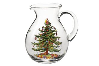 Sell Spode Christmas Tree Glass Pitcher