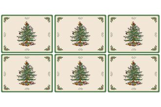Sell Spode Christmas Tree Placemat Set of 6