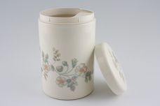 Marks & Spencer Autumn Leaves Storage Tin With Inner pouring lip 6 3/4" thumb 1