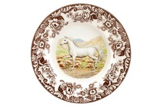 Spode Woodland Dinner Plate Arabian Horse