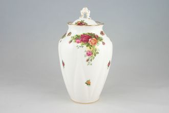 Royal Albert Old Country Roses - Made in England Vase Lidded vase 5" x 9 1/2"