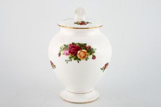 Royal Albert Old Country Roses - Made in England Vase Lidded vase 4" x 8"
