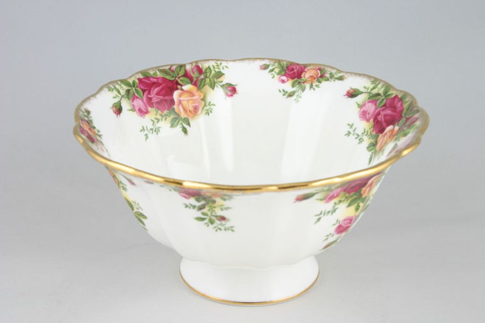 Royal Albert Old Country Roses - Made in England Bowl (Giftware) Footed 6 3/4" x 3 1/2"
