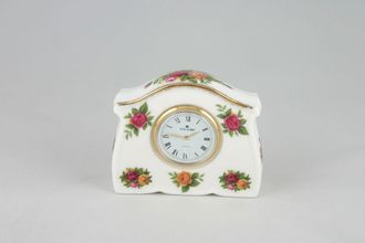 Sell Royal Albert Old Country Roses - Made in England Clock Rectangular.Mantle Clock 3" x 2 1/2"