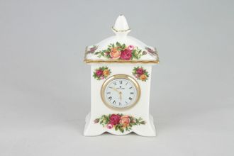 Sell Royal Albert Old Country Roses - Made in England Clock Small carriage Clock 2 3/4" x 4 1/2"