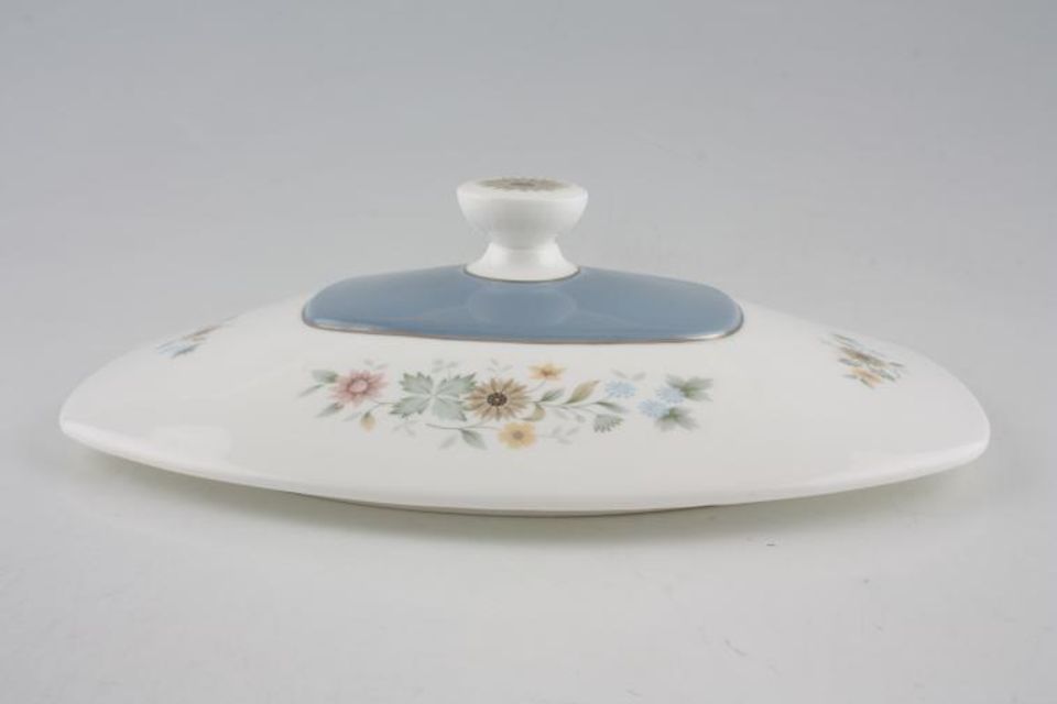 Royal Doulton Pastorale - H5002 Vegetable Tureen Lid Only WITH middle silver line