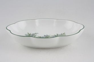 Sell Royal Worcester Worcester Herbs Serving Dish Oval Scalloped, Rosemary 6"