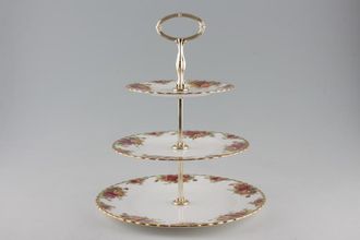 Royal Albert Old Country Roses - Made in England 3 Tier Cake Stand