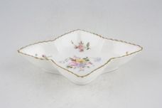 Royal Crown Derby Derby Posies - Various Backstamps Dish (Giftware) Flowers may vary, Four cornered star shape 5 1/4" x 4 1/2" thumb 2
