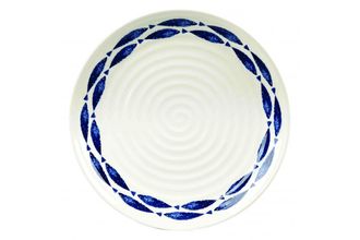 Churchill Sieni - Fishie on a Dishie Dinner Plate Coup Shape, Ridged 26cm