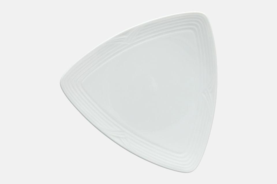 Noritake Arctic White Plate Triangle Plate 20.9cm