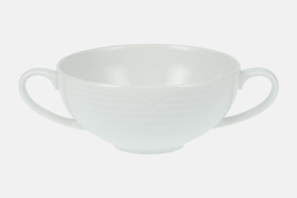 Noritake Arctic White Soup Cup With Handles